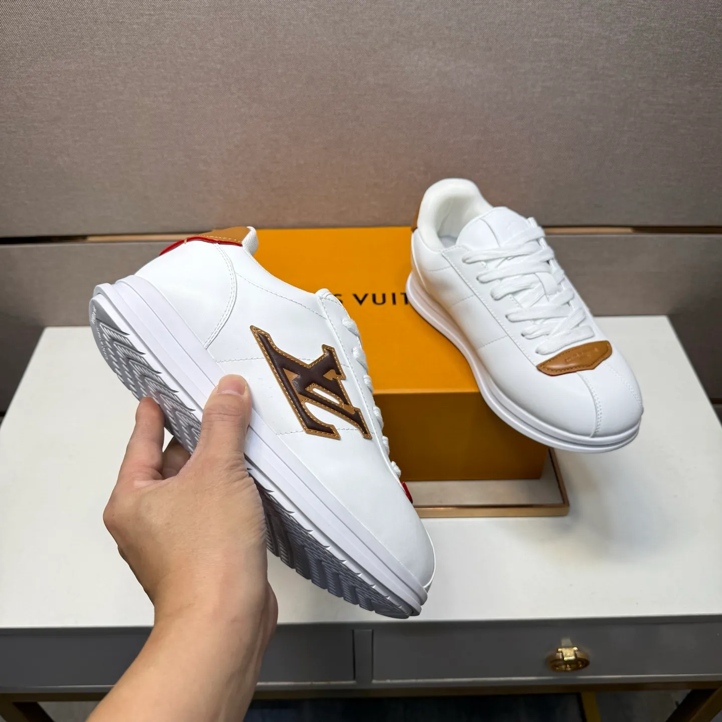 Men's men's shoes 💰pp560 [LV～] Men's casual shoes 2025z cabinet sales simultaneously 🔶Size: 38-44 #️⃣ 🔷6 colors🔜The upper is made of multi-material splicing➕Mesh lining, comfortable and breathable, sole: original comfortable and wear-resistant outsole, ⚠️real thing📱photographed🎬real thing is better📢📢📢
